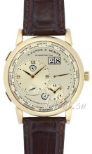 A. Lange & S�hne Lange 1 GMT Yellow Gold White Dial