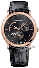 Audemars Piguet Jules Audemars Black Dial Croco Strap