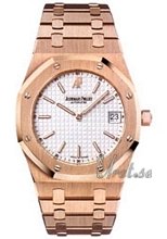Audemars Piguet Royal Oak Rose Gold White Dial Audemars Piguet Royal Oak Rose Gold White Dial