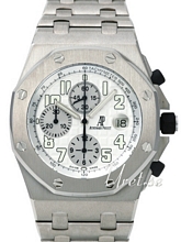 Audemars Piguet Royal Oak Offshore Steel White Dial Audemars Piguet Royal Oak Offshore Steel White Dial