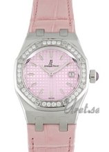 Audemars Piguet Royal Oak Lady Hours And Minutes Steel Pink Dial Audemars Piguet Royal Oak Lady Hours And Minutes Steel Pink Dial