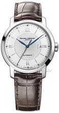 Baume & Mercier Classima Executives XXL Silver Dial Croco Strap Baume & Mercier Classima Executives XXL Silver Dial Croco Strap