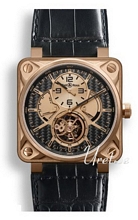 Bell & Ross Aviation Lær 46x46 mm Bell & Ross Aviation Lær 46x46 mm