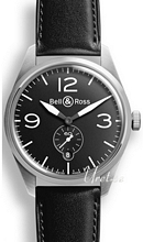 Bell & Ross Vintage Sort/L�r �41 mm