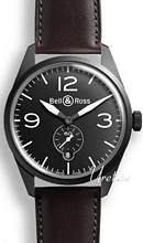 Bell & Ross Vintage Sort/L�r �41 mm