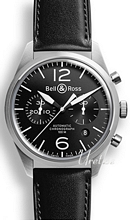Bell & Ross Vintage Sort/L�r �41 mm