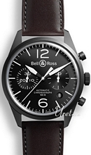 Bell & Ross Vintage Sort/L�r �41 mm