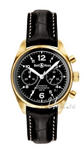 Bell & Ross Vintage 126 Gold Black Dial