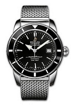 Breitling Superocean Heritage Black Dial Bracelet