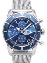 Breitling Superocean Heritage 46 Chronograph Blue Dial Bracelet Breitling Superocean Heritage 46 Chronograph Blue Dial Bracelet