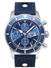 Breitling Superocean Heritage 46 Chronograph Blue Dial Rubber Breitling Superocean Heritage 46 Chronograph Blue Dial Rubber