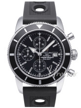 Breitling Superocean Heritage 46 Chronograph Black Dial Rubber Breitling Superocean Heritage 46 Chronograph Black Dial Rubber