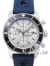 Breitling Superocean Heritage Chronograph Heritage Sølv/Gummi Ø Breitling Superocean Heritage Chronograph Heritage Sølv/Gummi Ø