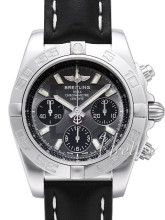 Breitling Chronomat 41 Grey Dial Leather