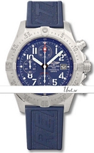 Breitling Avenger Skyland Blue Dial Rubber Strap