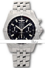 Breitling Blackbird Black Dial Polished