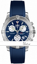 Breitling Chrono Colt Blue Dial Rubber