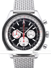 Breitling Chrono-Matic 49 Black Dial Bracelet