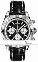 Breitling Chronomat B01 Black Dial Croco Leather Breitling Chronomat B01 Black Dial Croco Leather