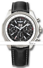 Breitling For Bentley 6.75 Black Dial Leather Strap Breitling For Bentley 6.75 Black Dial Leather Strap