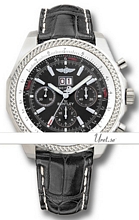 Breitling For Bentley 6.75 Black Dial Croco Strap Breitling For Bentley 6.75 Black Dial Croco Strap