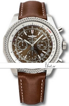 Breitling For Bentley Motors Copper Dial Leather Strap
