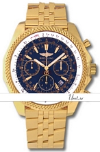 Breitling For Bentley Motors Blue Dial Gold