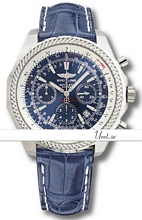Breitling For Bentley Motors Blue Dial Croco Strap