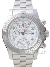 Breitling Super Avenger White Dial Bracelet
