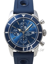 Breitling Superocean Heritage 46 Chronograph Blue Dial Rubber