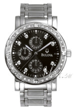 Bulova Diamonds Chronograph Black Dial Bulova Diamonds Chronograph Black Dial