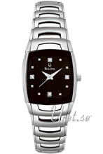 Bulova Diamonds Ladies Black Dial Bulova Diamonds Ladies Black Dial