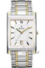 Bulova Diamonds Two Tone White Dial Bulova Diamonds Two Tone White Dial