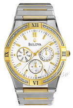 Bulova Diamonds Two Tone White Dial Bulova Diamonds Two Tone White Dial