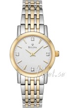 Bulova Diamond Sølv/Belagd, gull Ø27 mm Bulova Diamond Sølv/Belagd, gull Ø27 mm