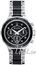 Bulova Diamond Sort/Keramisk Ø33 mm Bulova Diamond Sort/Keramisk Ø33 mm