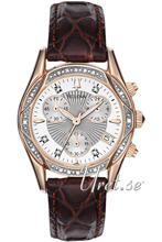 Bulova Diamond Hvit/Lær Ø32 mm Bulova Diamond Hvit/Lær Ø32 mm