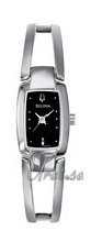 Bulova Bracelet Ladies Black Dial Bulova Bracelet Ladies Black Dial