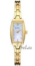 Bulova Bracelet Ladies Gold Tone MOP Dial Bulova Bracelet Ladies Gold Tone MOP Dial