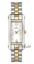 Bulova Bracelet Ladies Two Tone White Dial Bulova Bracelet Ladies Two Tone White Dial
