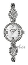 Bulova Crystals Ladies White Dial