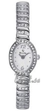 Bulova Crystals Ladies White Dial