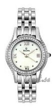 Bulova Crystals Ladies MOP Dial