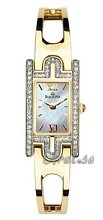 Bulova Crystals Ladies Gold Tone MOP Dial