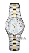 Bulova Diamonds Ladies Two Tone MOP Dial Bulova Diamonds Ladies Two Tone MOP Dial
