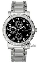 Bulova Diamonds Chronograph Black Dial Bulova Diamonds Chronograph Black Dial