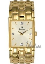 Bulova Diamonds Gold Tone Gold Dial Bulova Diamonds Gold Tone Gold Dial