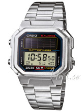 Casio Sort/St�l 36.6x39 mm