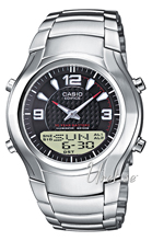 Casio Sort/Stål Ø40 mm Casio Sort/Stål Ø40 mm