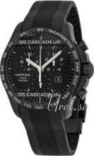 Certina DS Cascadeur 09 Chrono Sort/Gummi Ø42 mm Certina DS Cascadeur 09 Chrono Sort/Gummi Ø42 mm